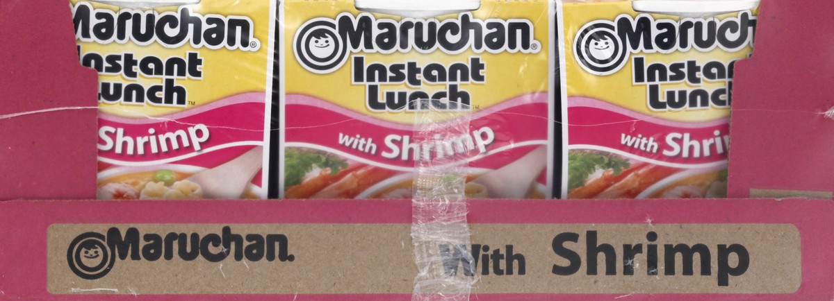 slide 3 of 9, Maruchan Instant Lunch Ramen Noodle Soup with Shrimp - 2.25 Oz, 2.25 oz