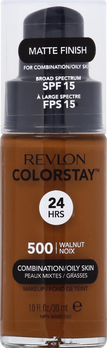 slide 2 of 2, Revlon ColorStay Liquid Foundation For Combination/Oily Skin, Walnut, 1 fl oz