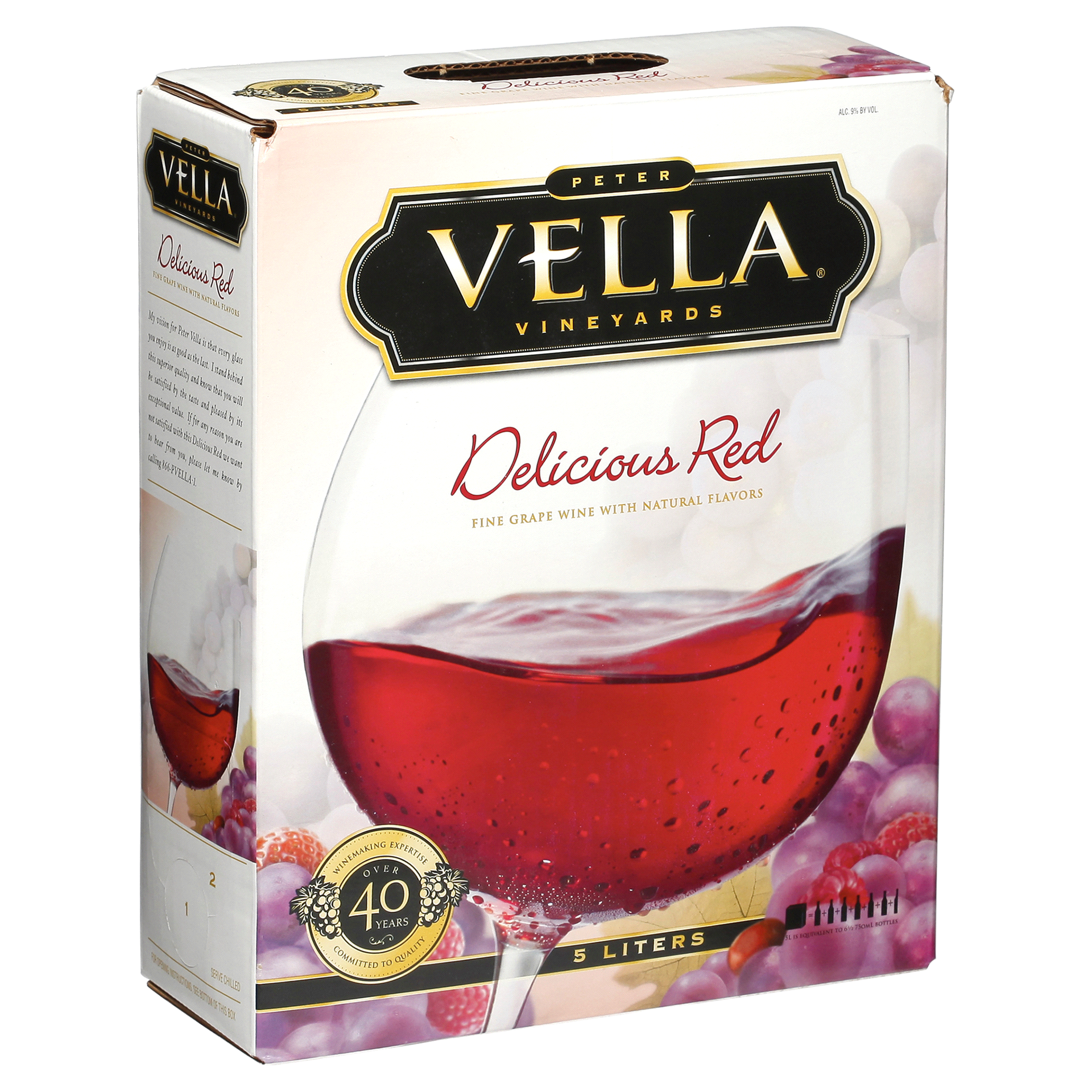 slide 21 of 25, Peter Vella Vineyards Red Wine, 5 liter