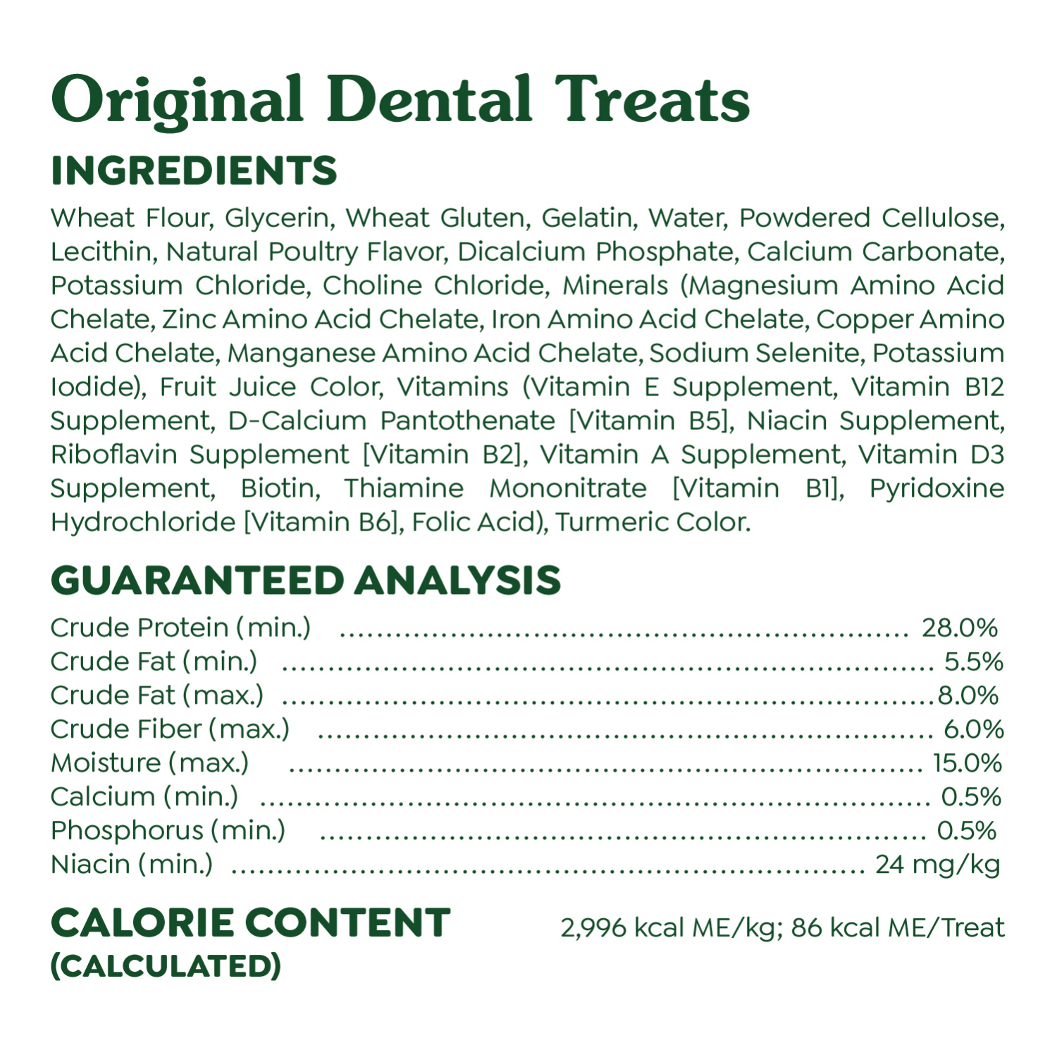 slide 5 of 8, Greenies Regular Original Dental Treats 3 ea, 3 ct