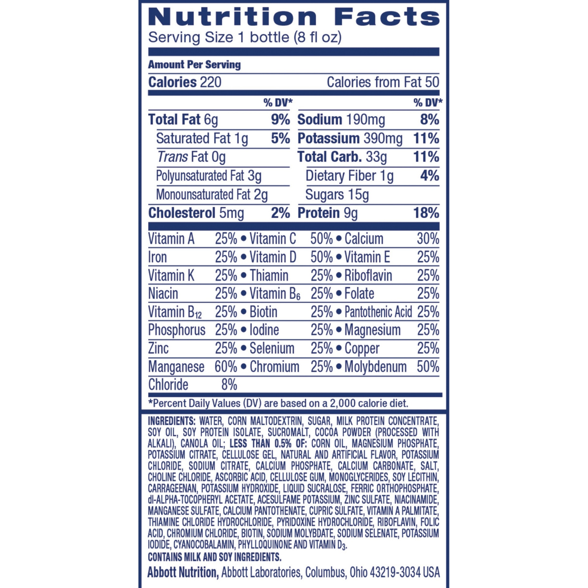 slide 4 of 5, Ensure Original Nutrition Shake Milk Chocolate Ready-to-Drink 16-8 fl oz Bottles, 16 ct; 8 oz