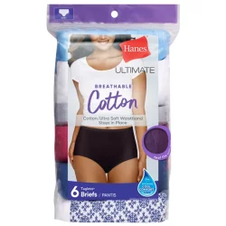 Hanes Ultimate Breathable Cotton Tagless Brief Underwear