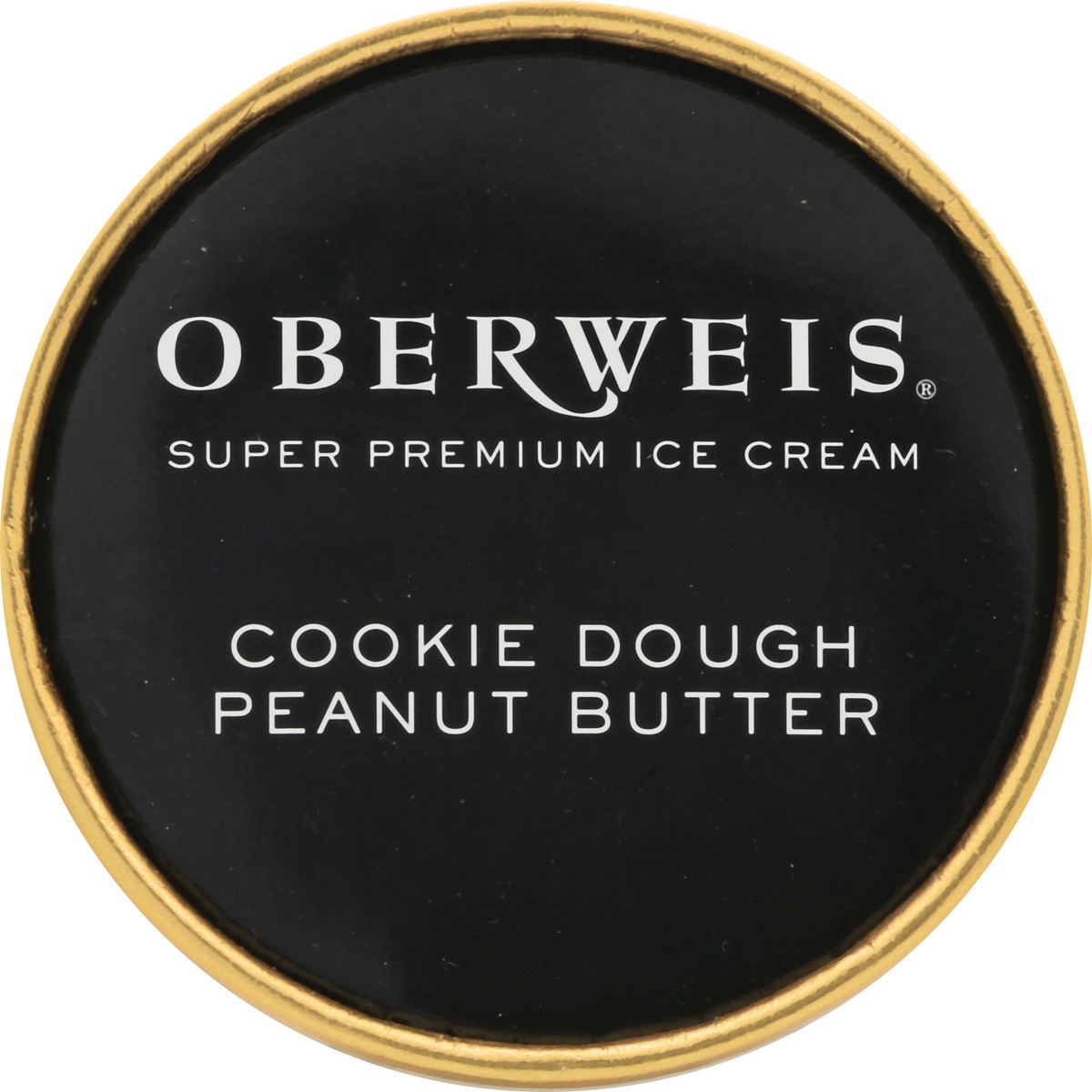 slide 4 of 9, Oberweis Super Premium Cookie Dough Peanut Butter Ice Cream 1 pt, 1 pint