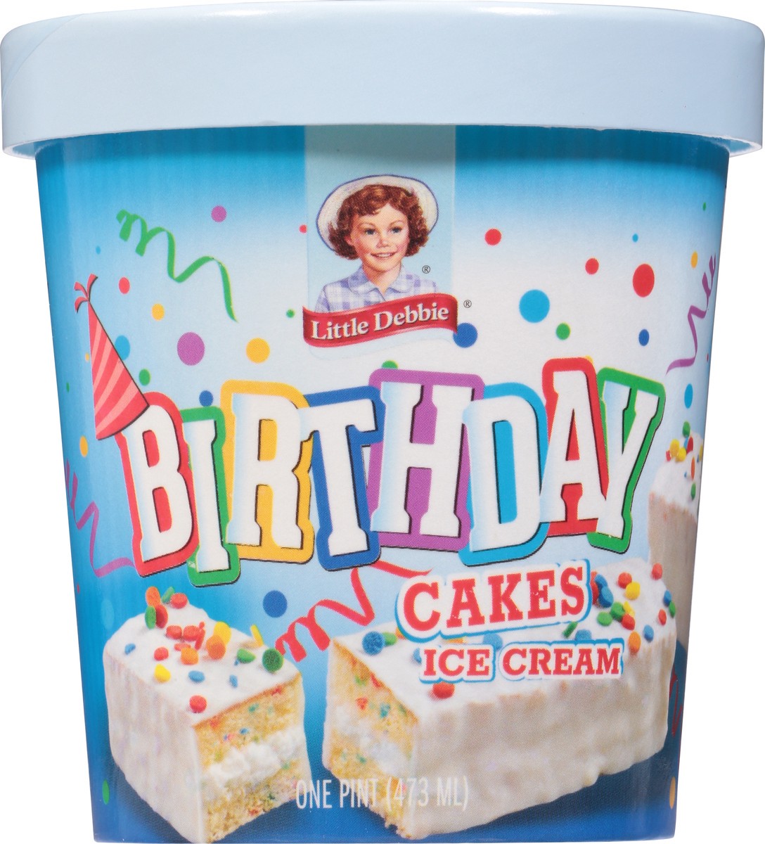 slide 6 of 9, Little Debbie Birthday Cakes Ice Cream 1 pt, 1 pint