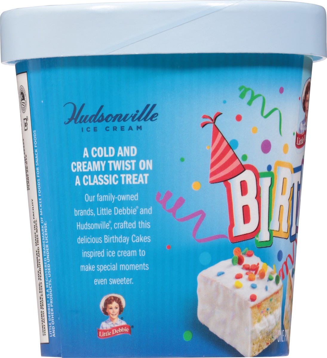 slide 7 of 9, Little Debbie Birthday Cakes Ice Cream 1 pt, 1 pint