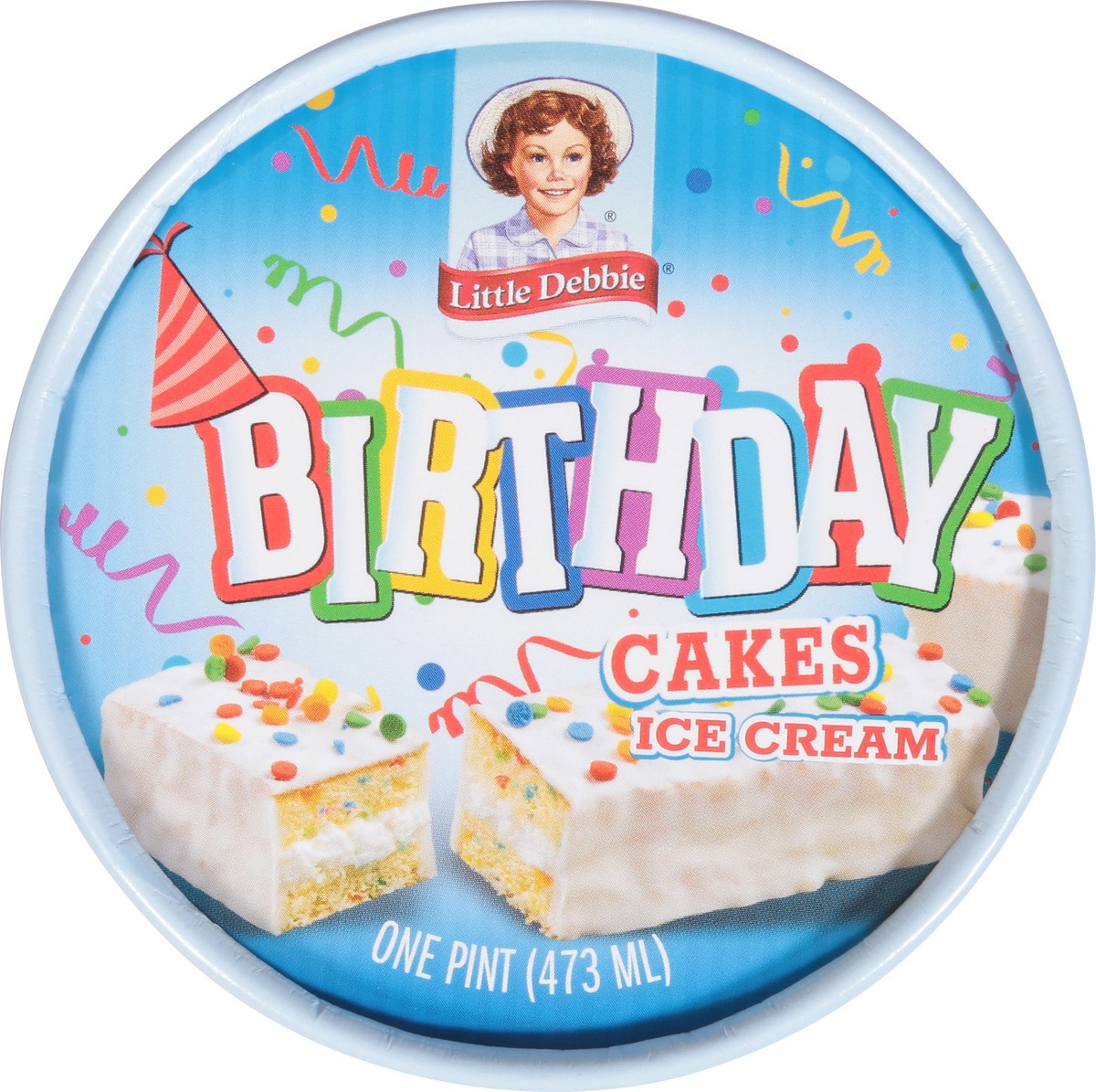 slide 9 of 9, Little Debbie Birthday Cakes Ice Cream 1 pt, 1 pint