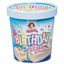 Little Debbie Birthday Cakes Ice Cream 1 pt