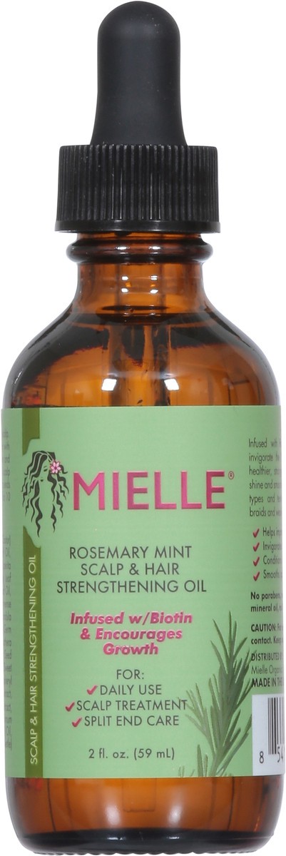 slide 6 of 9, Mielle Rosemary Mint Scalp & Hair Strengthening Oil 2 fl oz, 2 fl oz