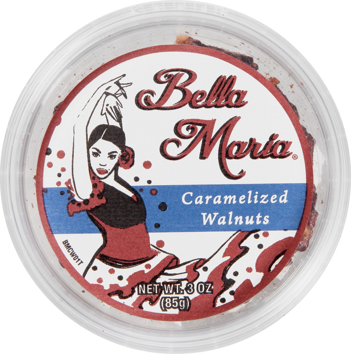 slide 1 of 11, Bella Maria Walnuts Caramelized, 3.53 oz