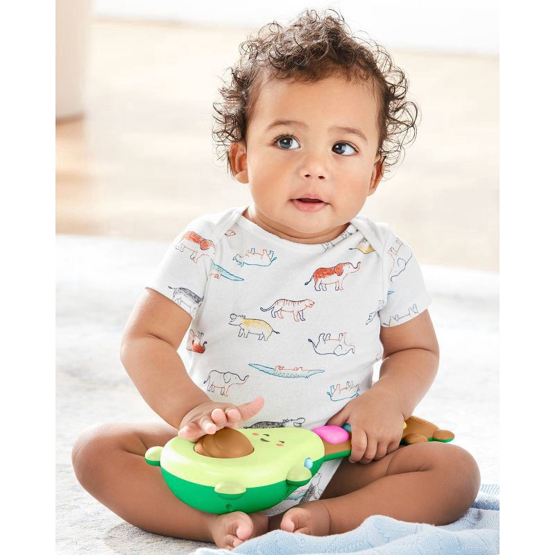 slide 5 of 7, Skip Hop Baby Musical Toy - Farmstand Rock-A-Mole Guitar, 1 ct