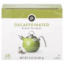 Publix Decaffeinated Black Tea Bags - 48 ct