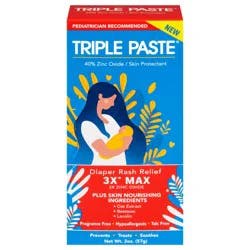 Triple Paste 3x Max Diaper Rash Relief Ointment - 2oz