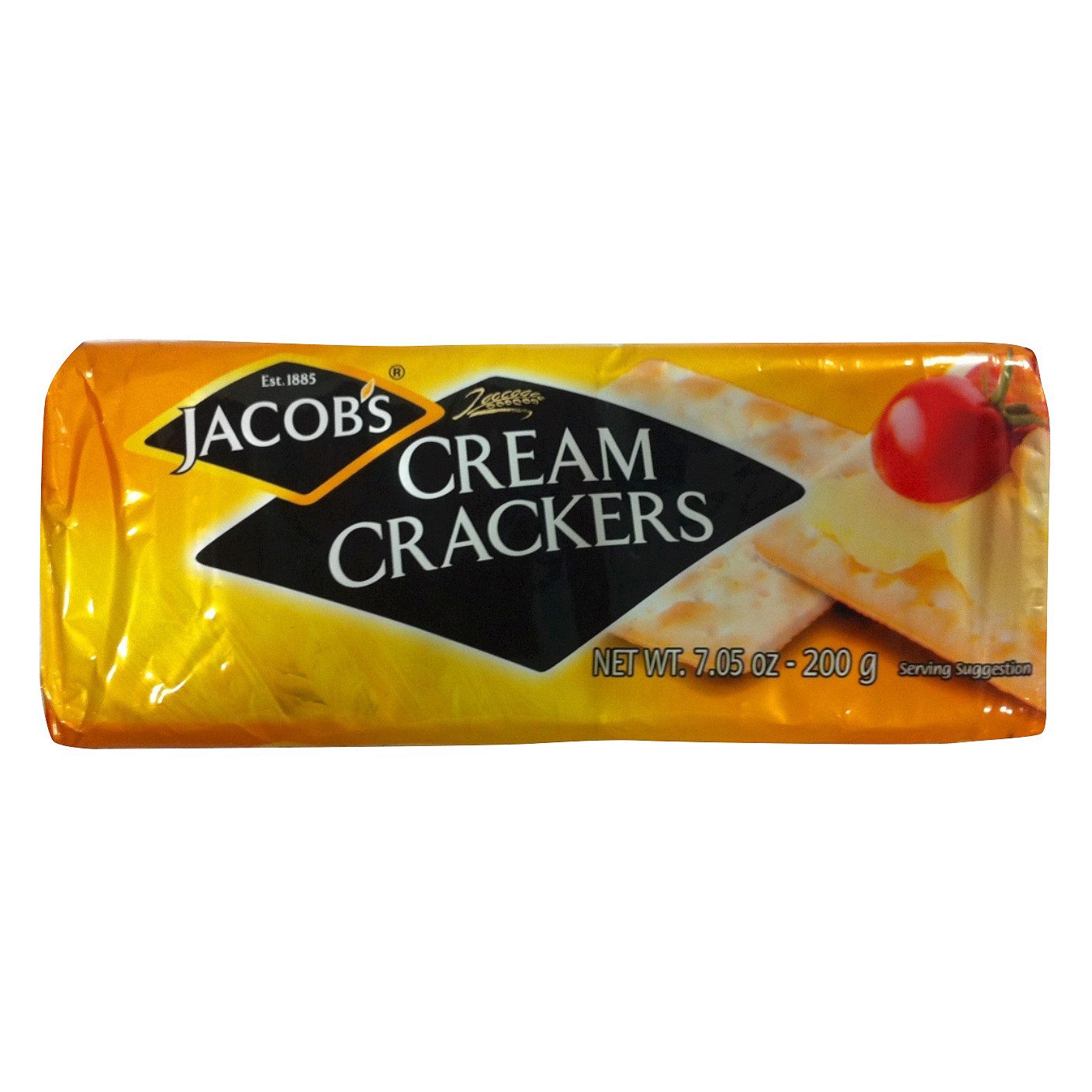 slide 1 of 2, Jacob's Cream Crackers, 7 oz