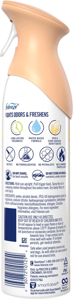 slide 3 of 3, Febreze Air Freshener Spray, Odor-Fighting Room Spray, Soothe & Restore Scent, 8.8oz, 1 Count, 8.8 oz