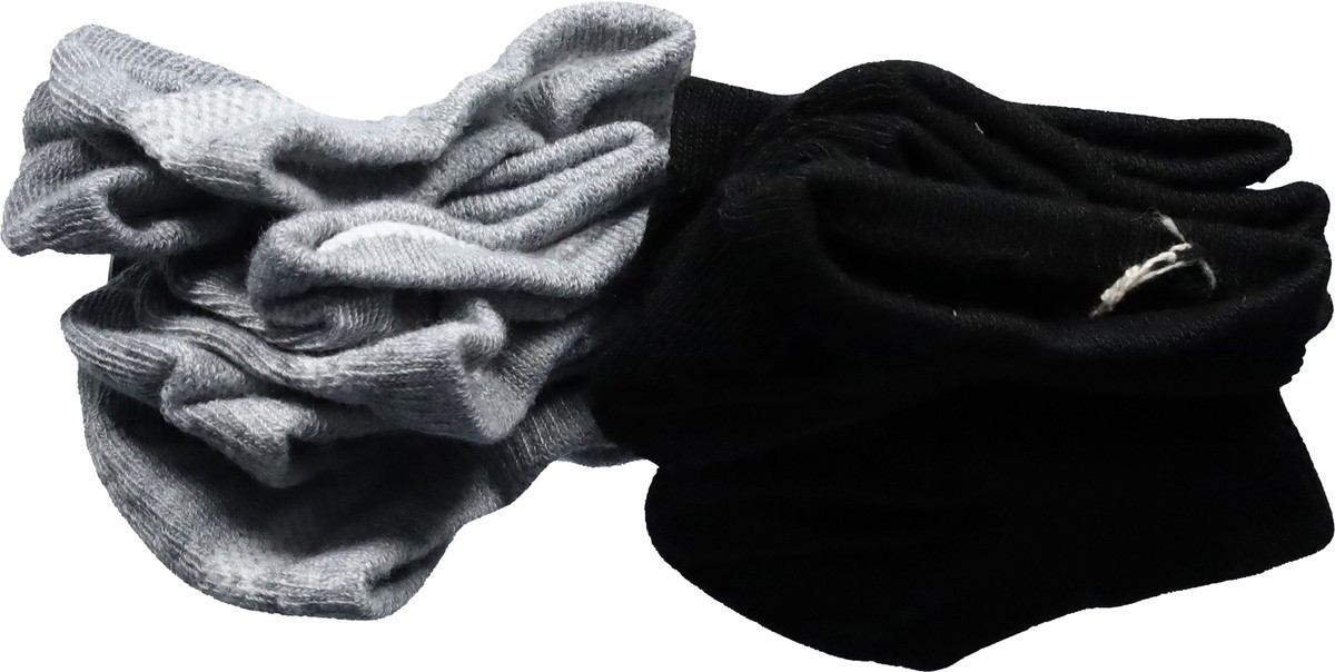 slide 11 of 12, Hanes Boys' Performance Super No Show Socks Large 6 ea, 6 ct