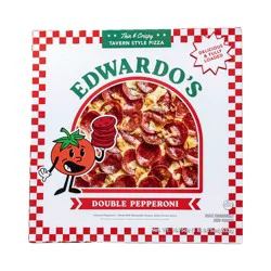 EDWARDOS TAVERN STYLE DOUBLE PEPPERONI