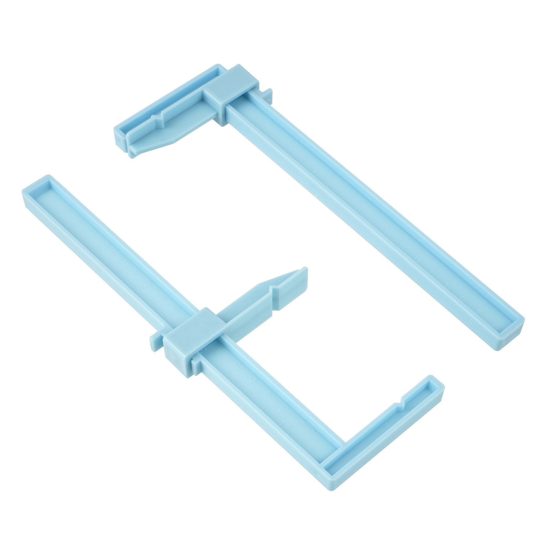 slide 2 of 2, Large Plastic Clamps By Make Market, 0.25 in x 5.35 in