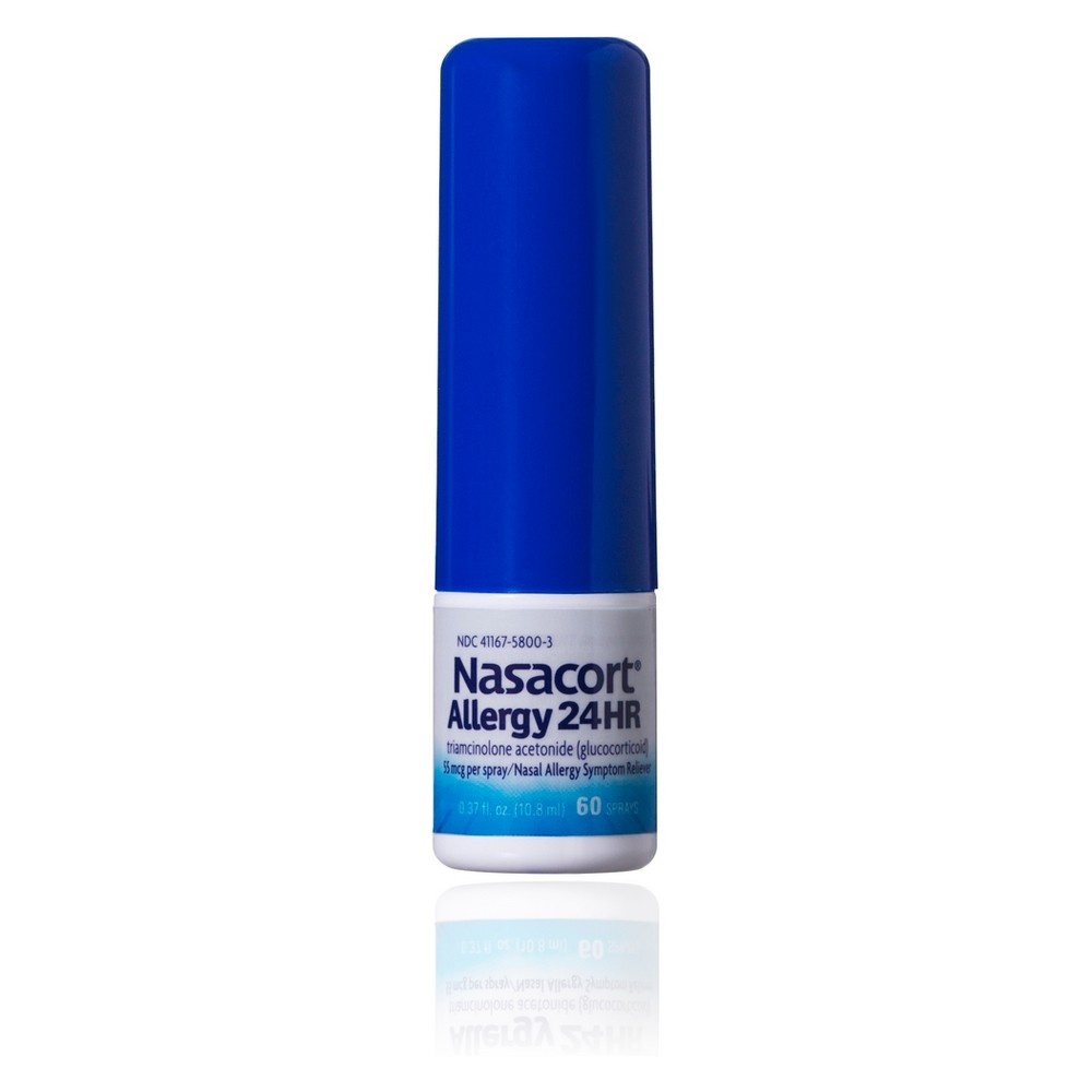 slide 3 of 3, Nasacort Allergy Relief Spray - Triamcinolone Acetonide - 0.37 fl oz, 0.37 fl oz