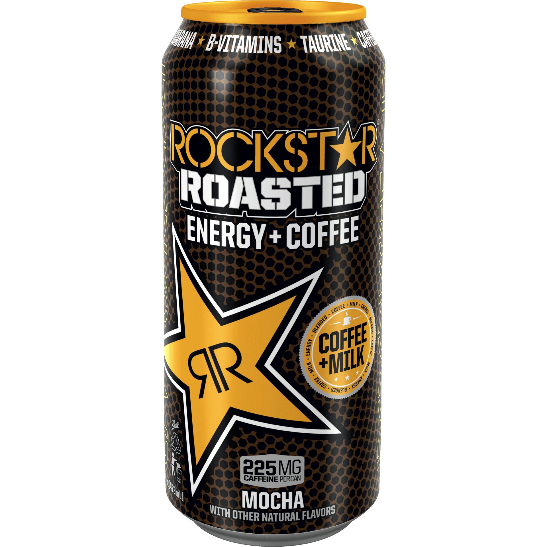 slide 1 of 1, Rockstar Rockstr Mocha Enrgy Coffee - 15 oz, 15 oz