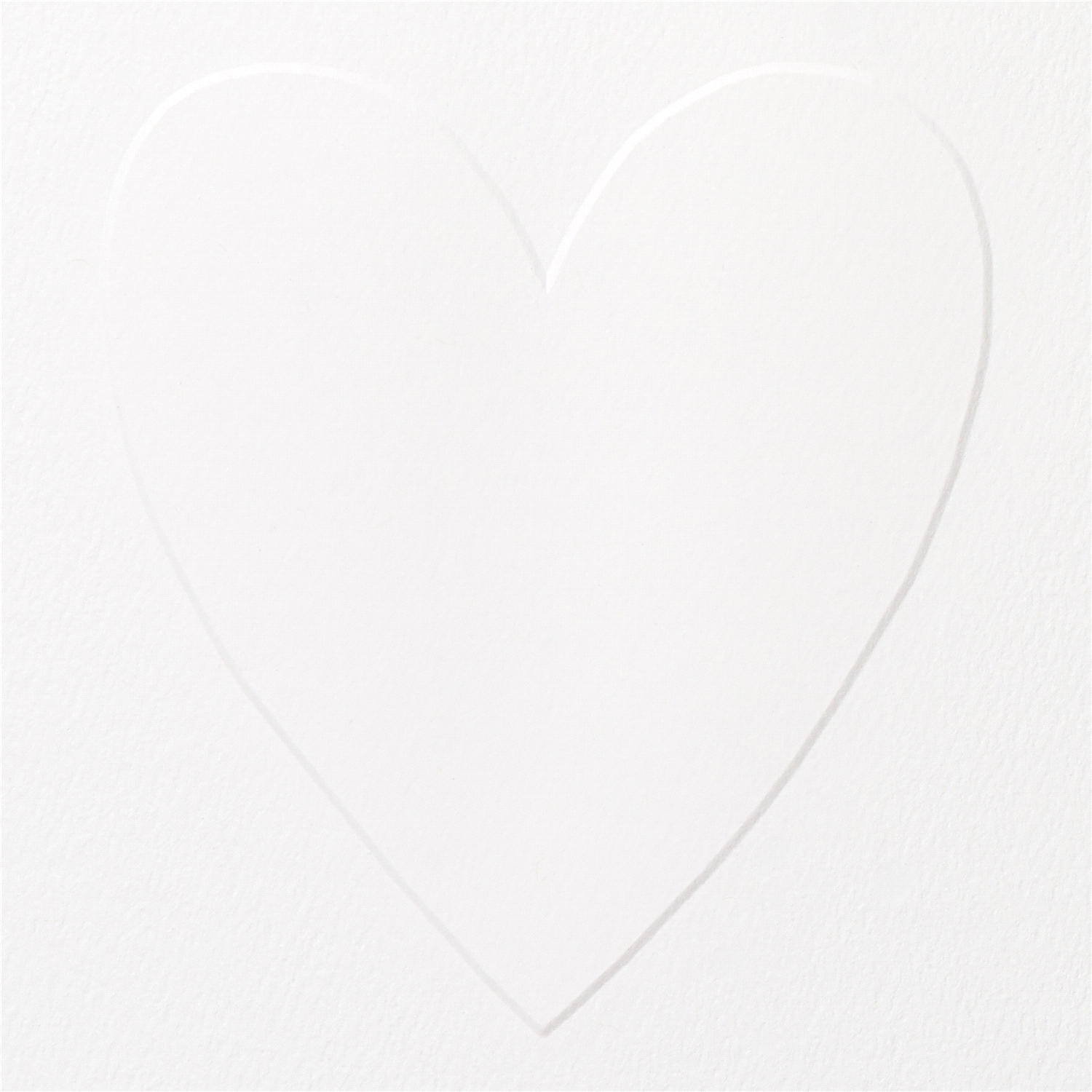 slide 2 of 4, American Greetings Heart Blank Greeting Card, 1 ct