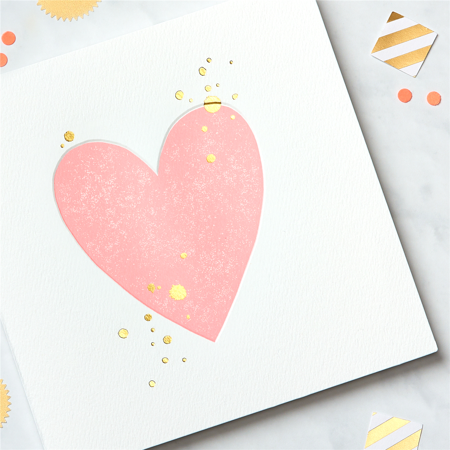 slide 4 of 4, American Greetings Heart Blank Greeting Card, 1 ct