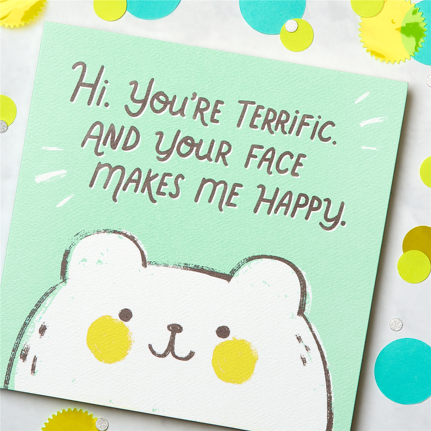 slide 4 of 4, American Greetings Terrific Greeting Card - Birthday, Thinking of You, Encouragement, 1 ct