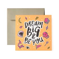 American Greetings Dream Big Greeting Card for Her - Birthday, Congratulation
