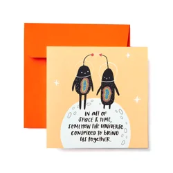 American Greetings Universe Greeting Card - Romantic, Anniversary, Thinking of You