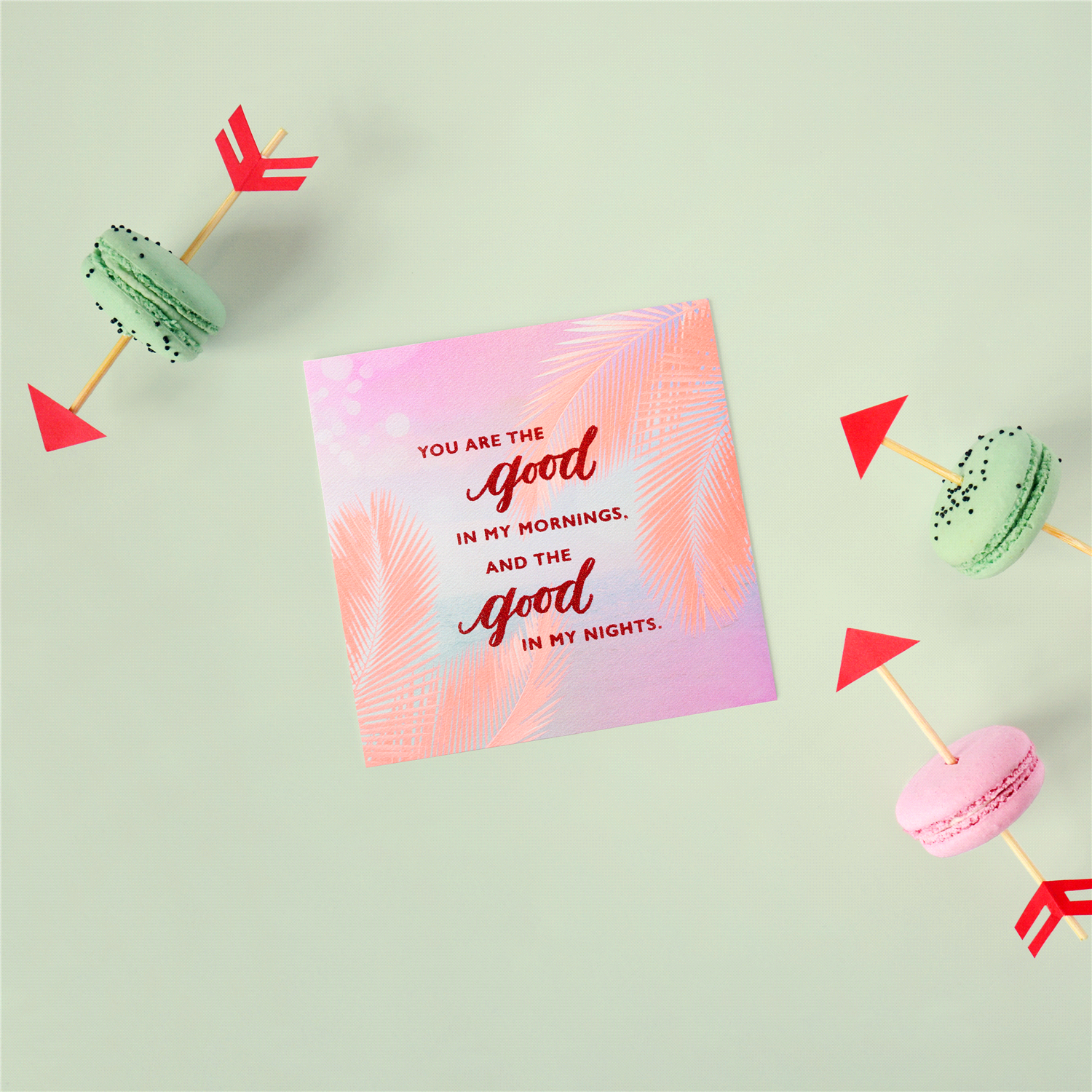 slide 4 of 4, Ag Card Valentine Romantic, 1 ct