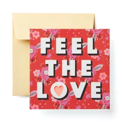 American Greetings Feel the Love Valentine's Day Card