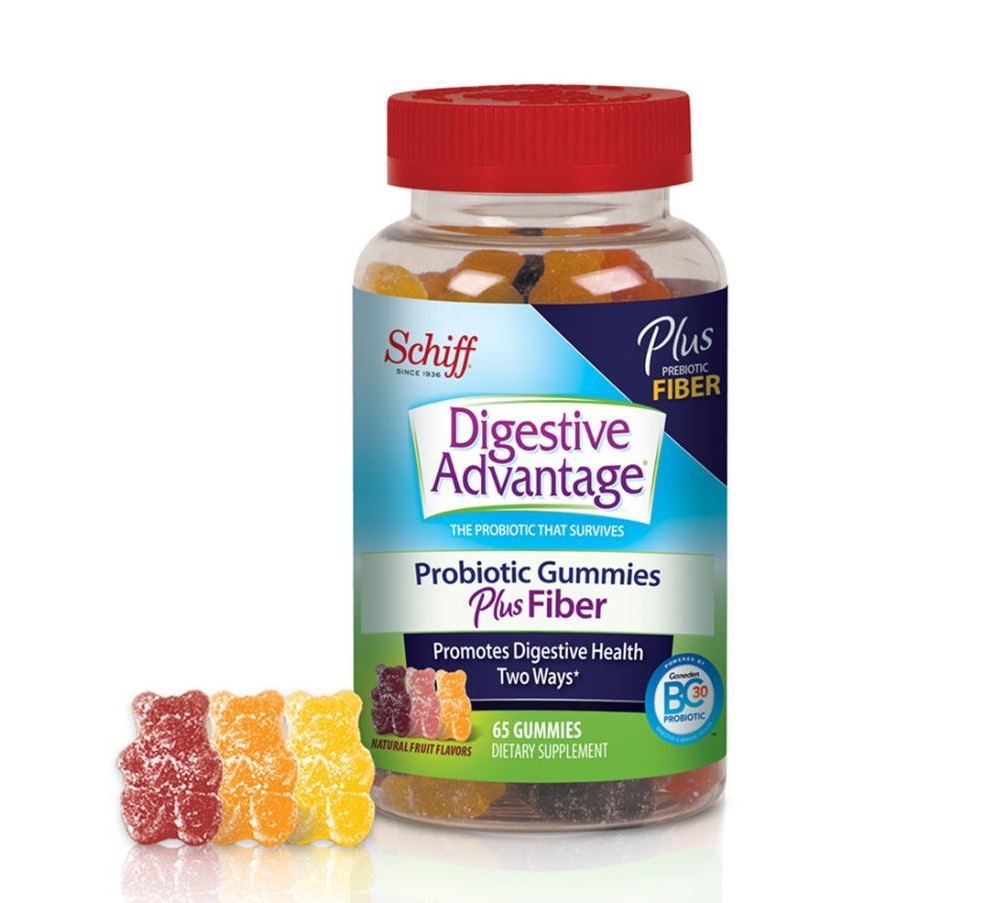 slide 2 of 2, Digestive Advantage Probiotic Gummies, 60 ct