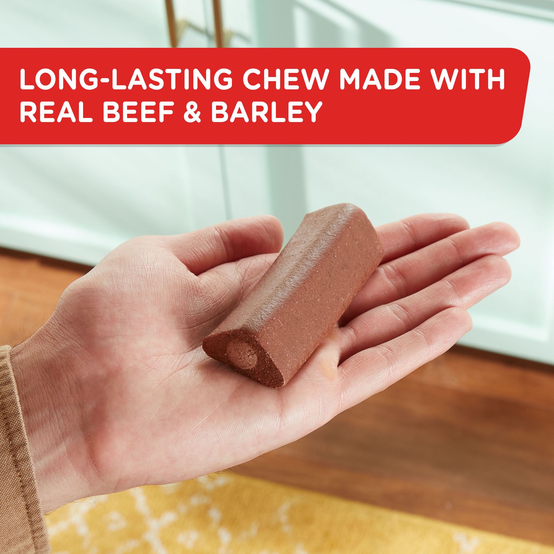 slide 7 of 9, Rachael Ray Nutrish Soup Bones With Real Beef & Barley, 6 Dog Chews, 12.6 oz