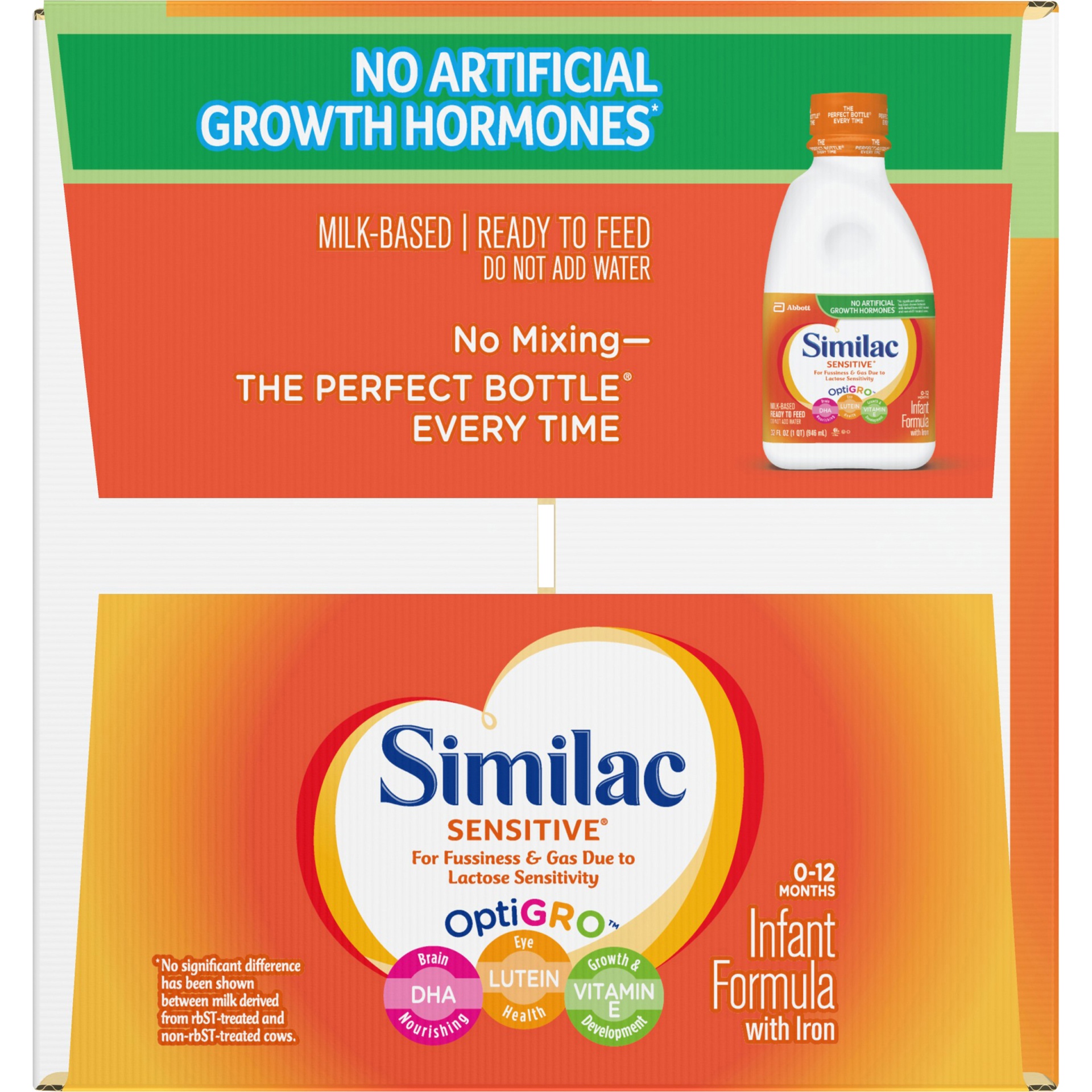 slide 4 of 8, Similac Sensitive Infant Formula, 32 Fl Oz, 32 fl oz