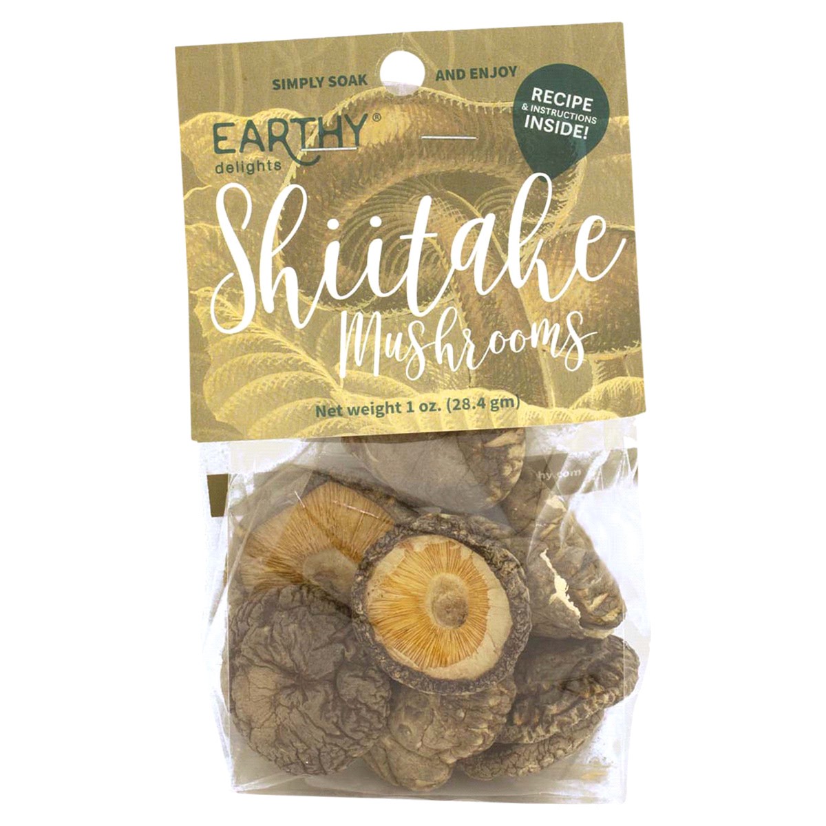 slide 1 of 5, Earthy Delights Dried Shiitake Mushrooms, 1 oz, 1 oz