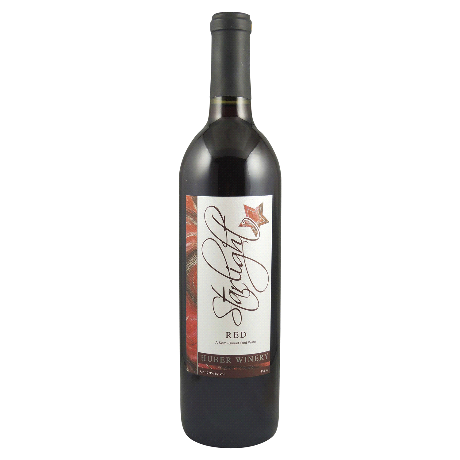 slide 1 of 1, Huber Starlight Red, 750 ml