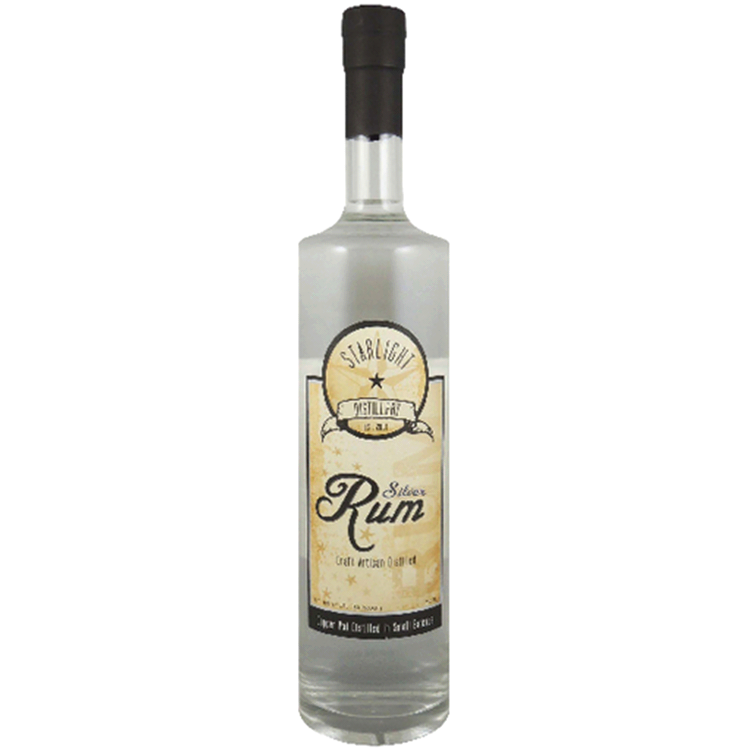 slide 1 of 1, Huber Starlight Silver Rum, 750 ml