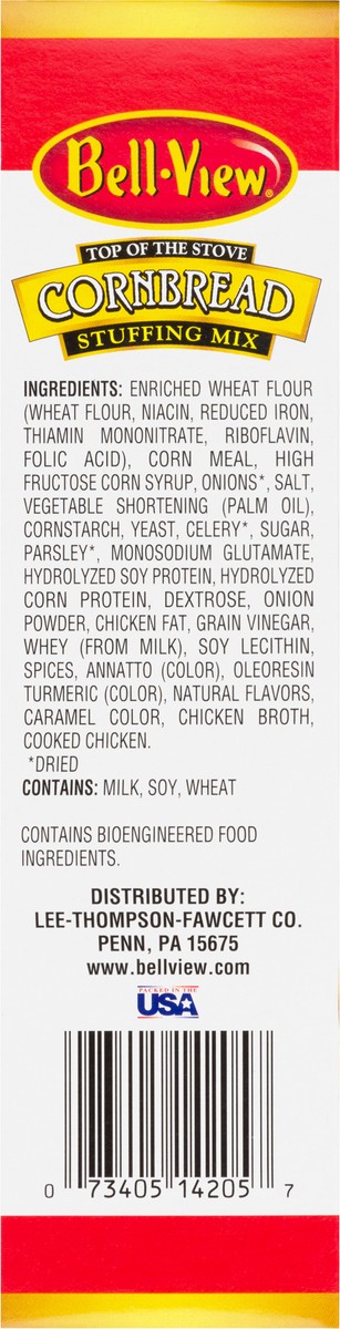 slide 9 of 10, Bell-View Cornbread Stuffing Mix 6 oz, 6 oz
