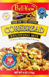 Bell-View Cornbread Stuffing Mix - 6 oz