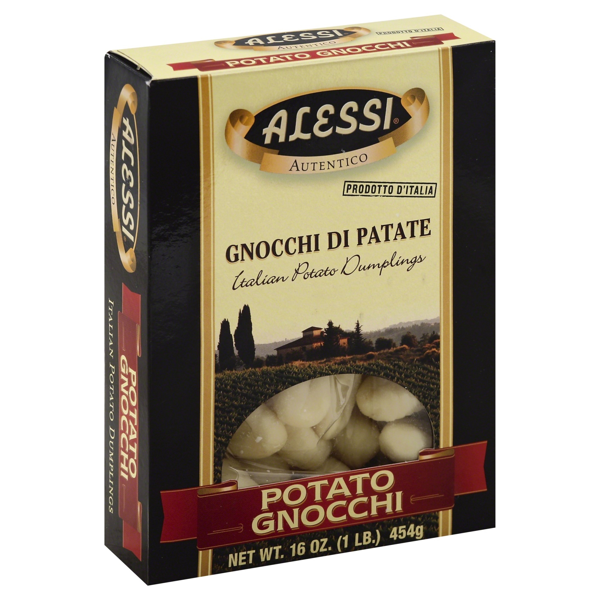 slide 1 of 1, Alessi Potato Gnocchi Italian Dumpling Pasta, 16 oz