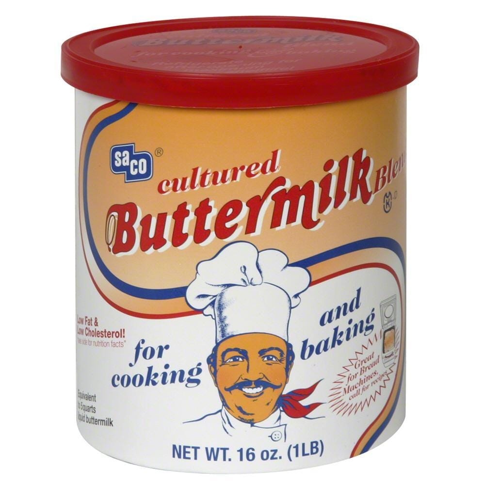 slide 1 of 1, Saco Cultured Buttermilk Powder For Cooking & Baking, 16 oz