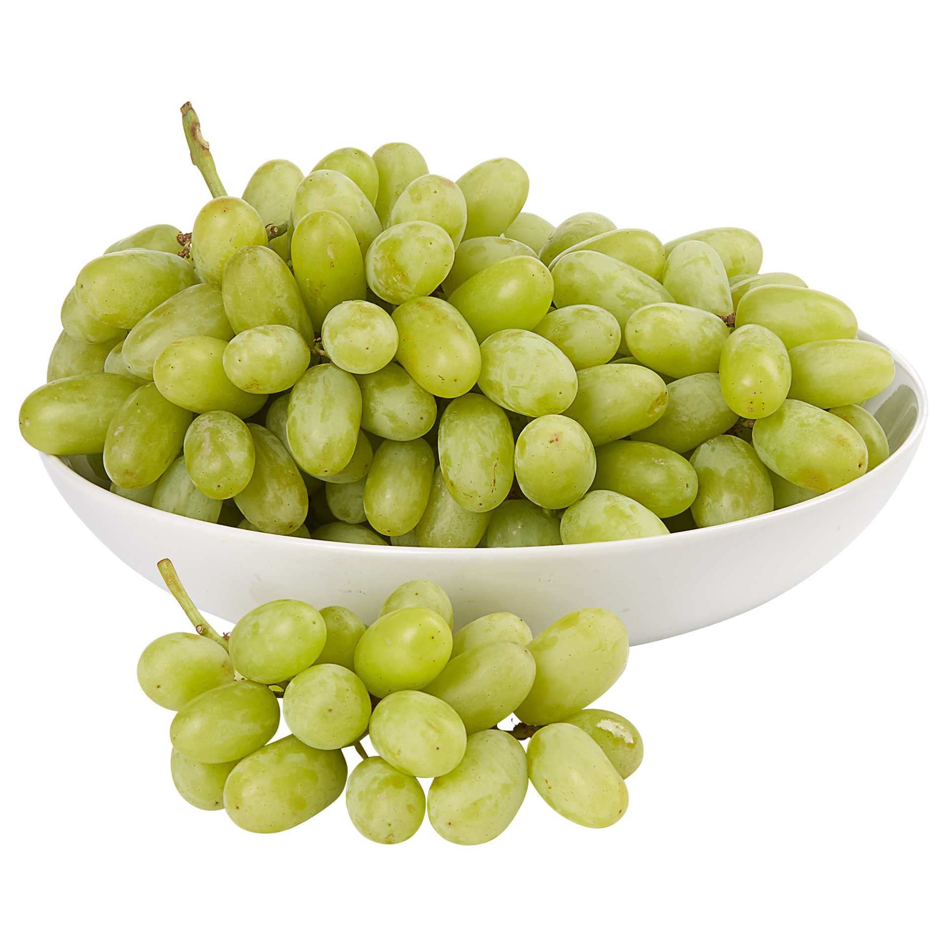 slide 1 of 2, Green Seedless Grapes, 