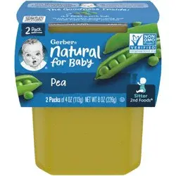 Gerber Pea, Natural for Baby, 2 Pack, 2 Each