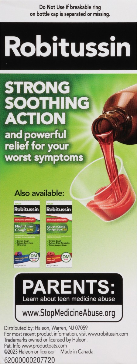 slide 5 of 13, Robitussin CF Max, Severe Multi-Symptom Relief from Cough, Cold, and Flu - Adult Formula, 4 fl oz