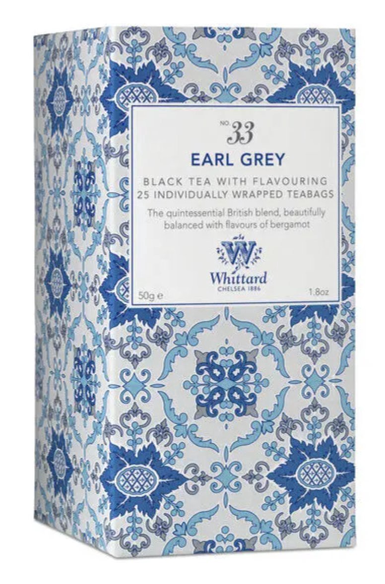 slide 1 of 1, Whittard Earl Grey Tea, 25 ct