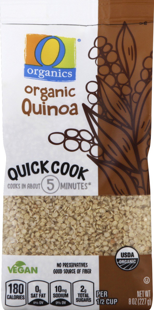 slide 4 of 7, O Organics Quick-Cook Quinoa , 8 oz