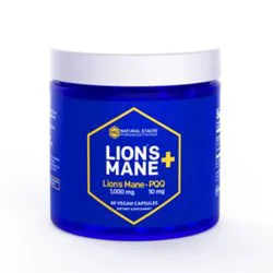Natural Stacks, Lion's Mane+, 60 Ct