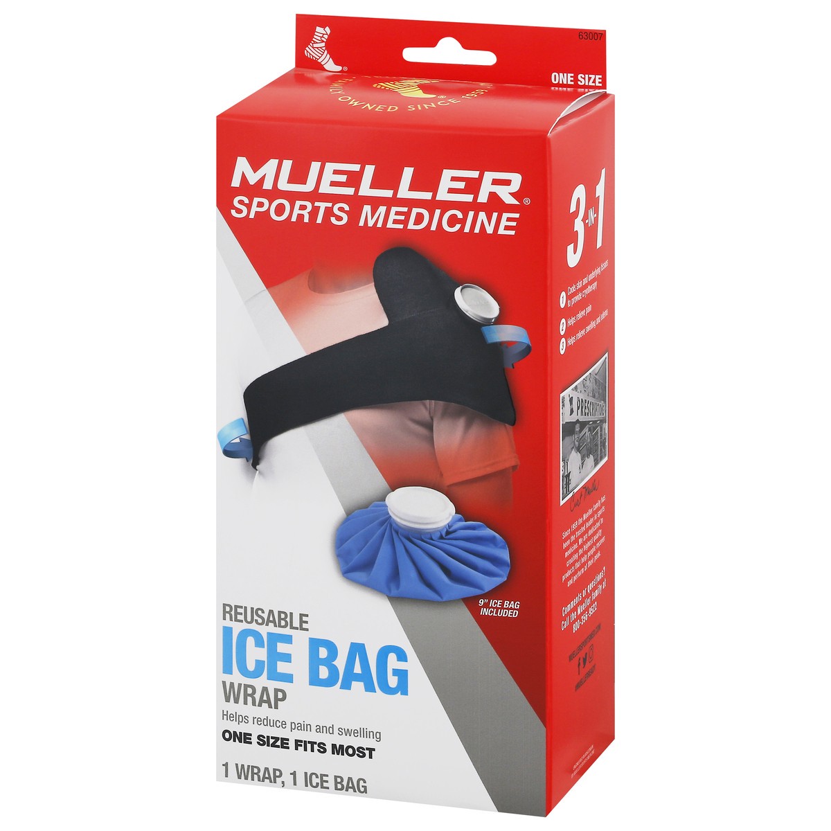 slide 9 of 11, Mueller Reusable Ice Bag Wrap 1 ea, 1 ct