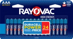 Rayovac High Energy AAA Batteries (24 Pack)
