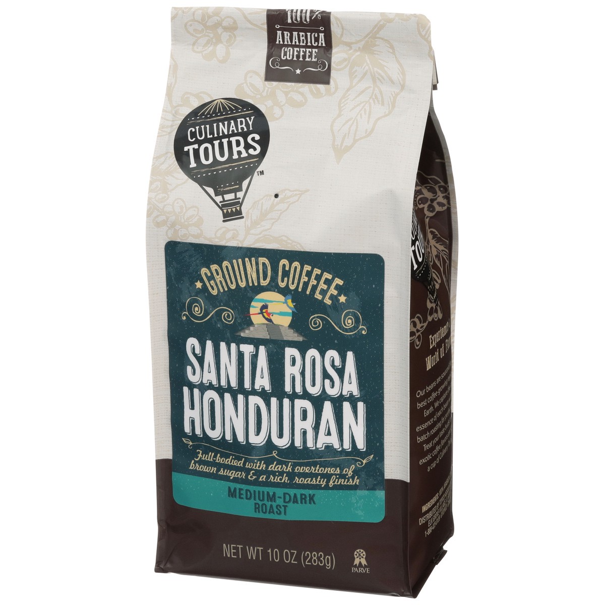 slide 9 of 11, Culinary Tours Medium-Dark Roast Santa Rosa Honduran 100% Arabica Ground Coffee - 10 oz, 10 oz