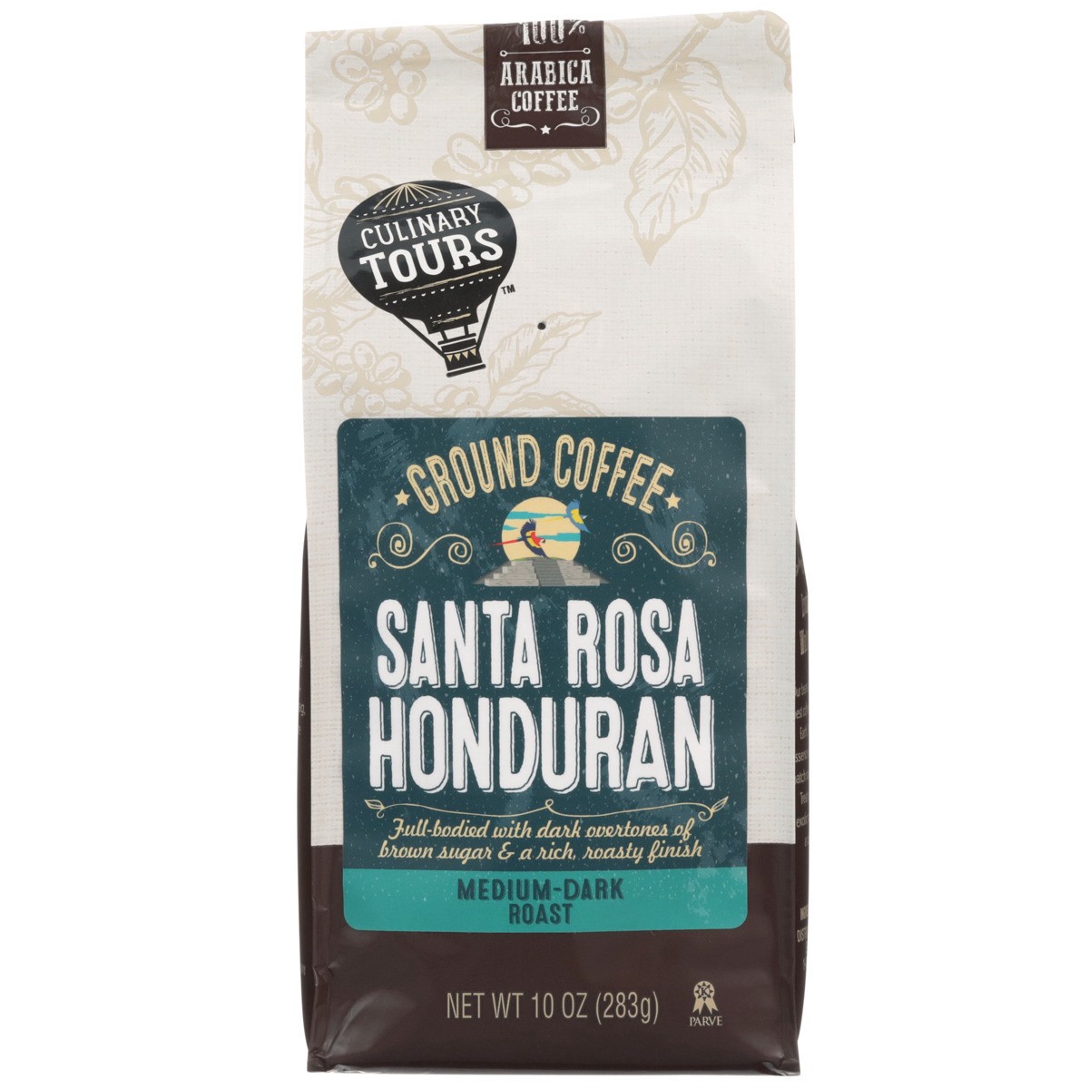 slide 4 of 11, Culinary Tours Medium-Dark Roast Santa Rosa Honduran 100% Arabica Ground Coffee - 10 oz, 10 oz